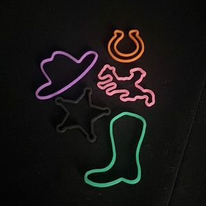 Vintage silly bands-rodeo